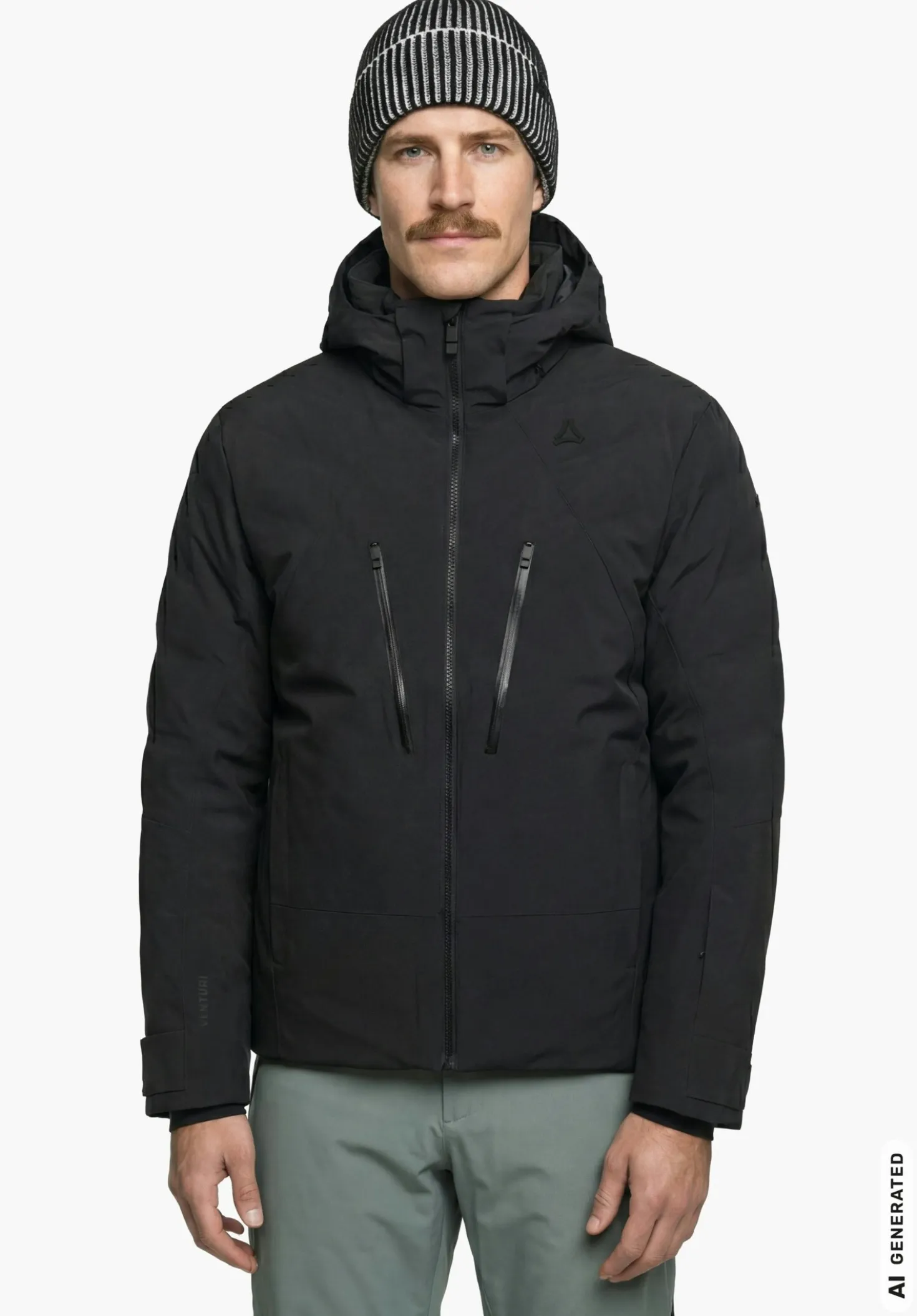 High-Performance Skijacke mit Daune