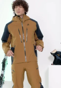 High-Tech Hardshell Jacke mit Wärmezonen