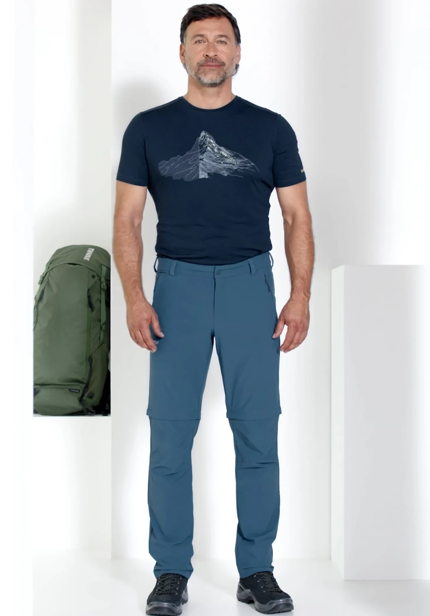 Hose mit Zip-Off Funktion zur Bermuda