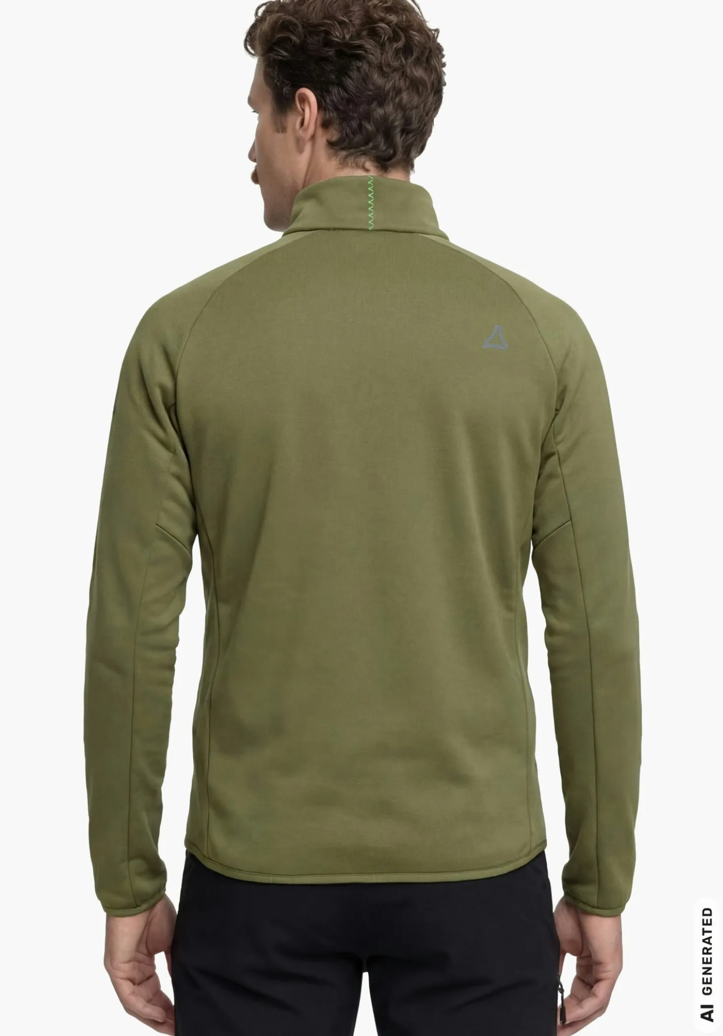 Hybridjacke mit Daune und Stretchzonen