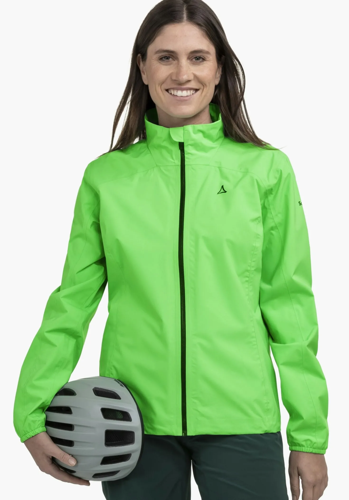 Kompakte Bike-Regenjacke