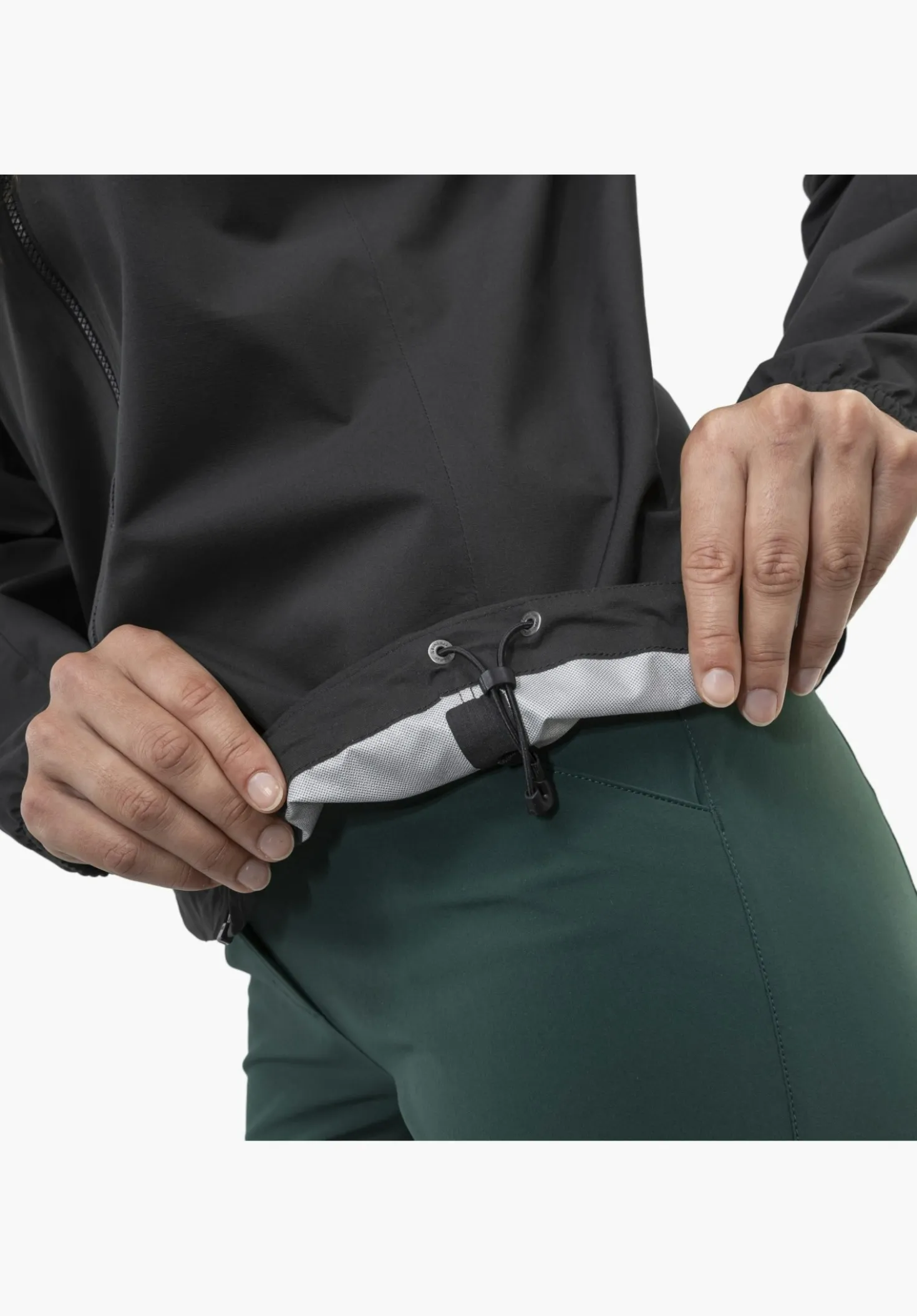 Kompakte Bike-Regenjacke