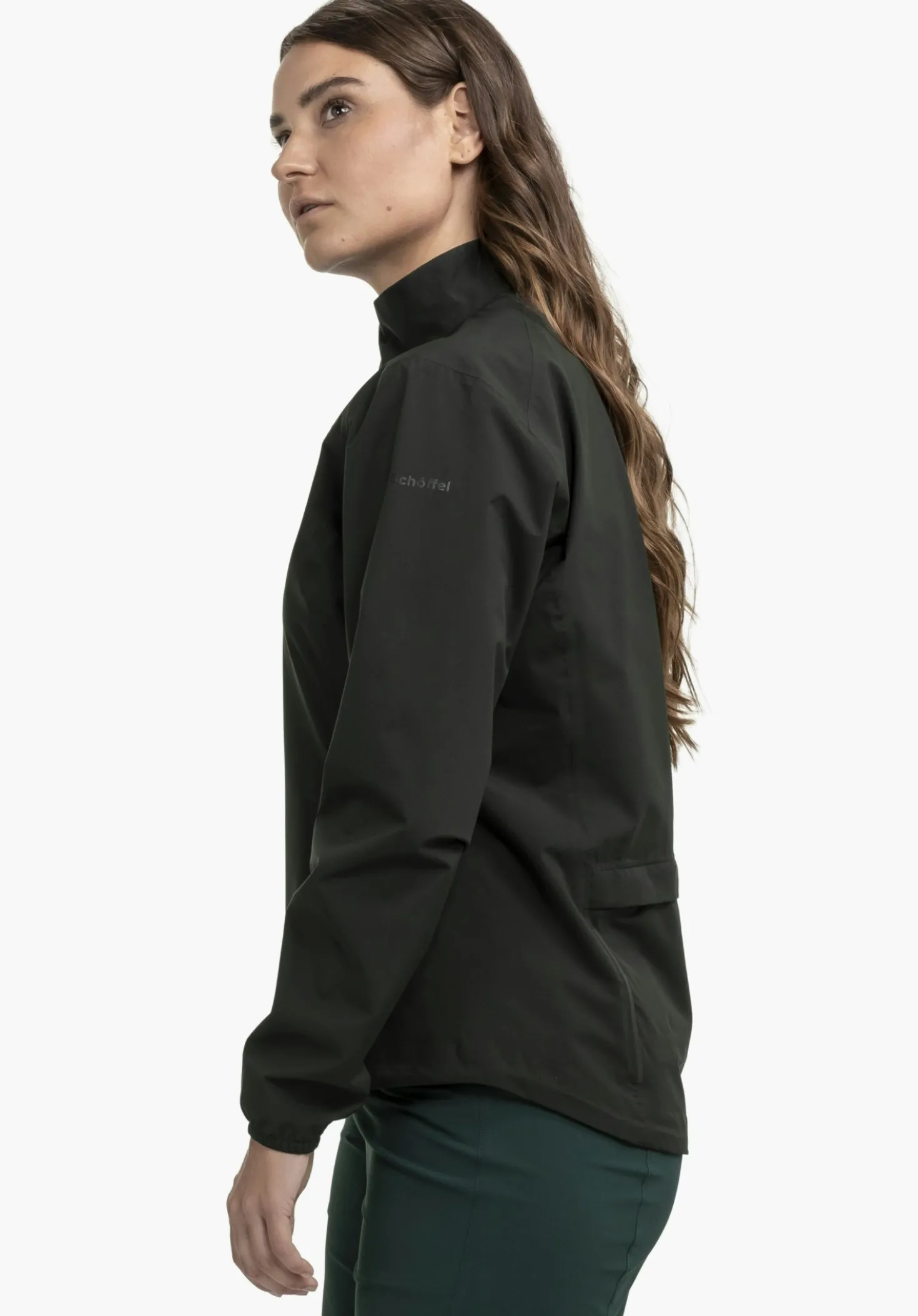 Kompakte Bike-Regenjacke
