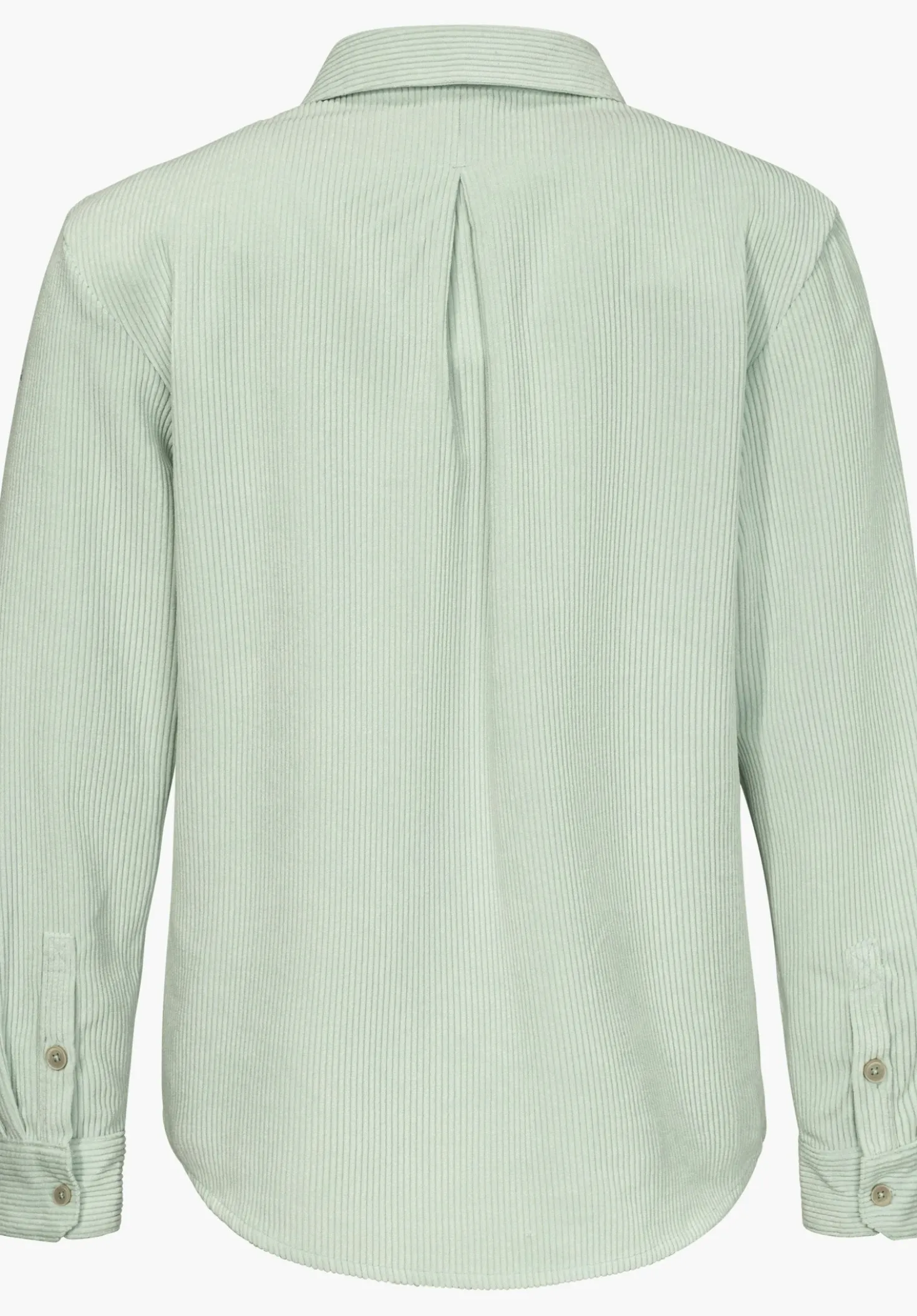 Kordbluse mit Overshirt-Charakter