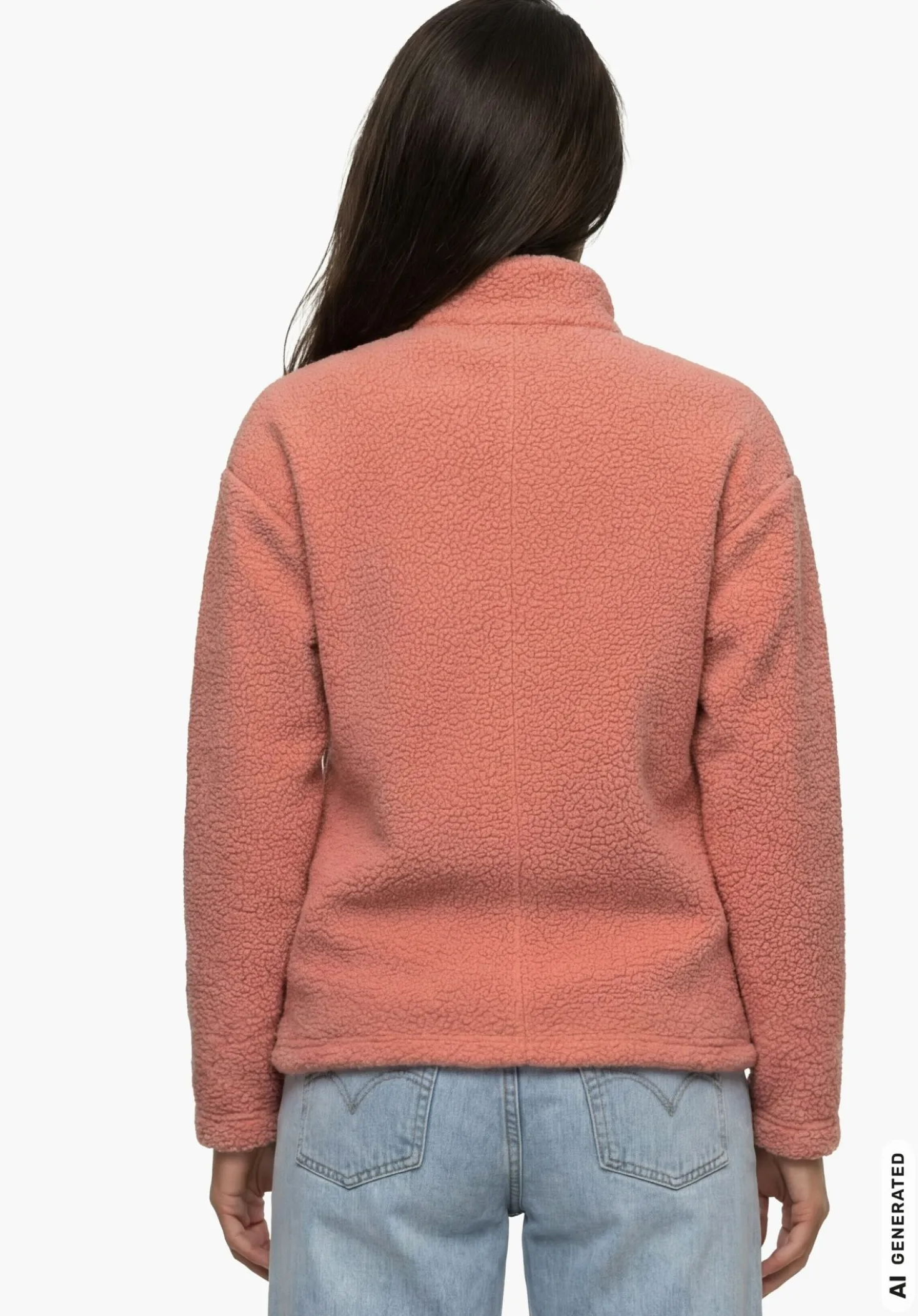 Kuschelig warme Sherpa Fleece Jacke
