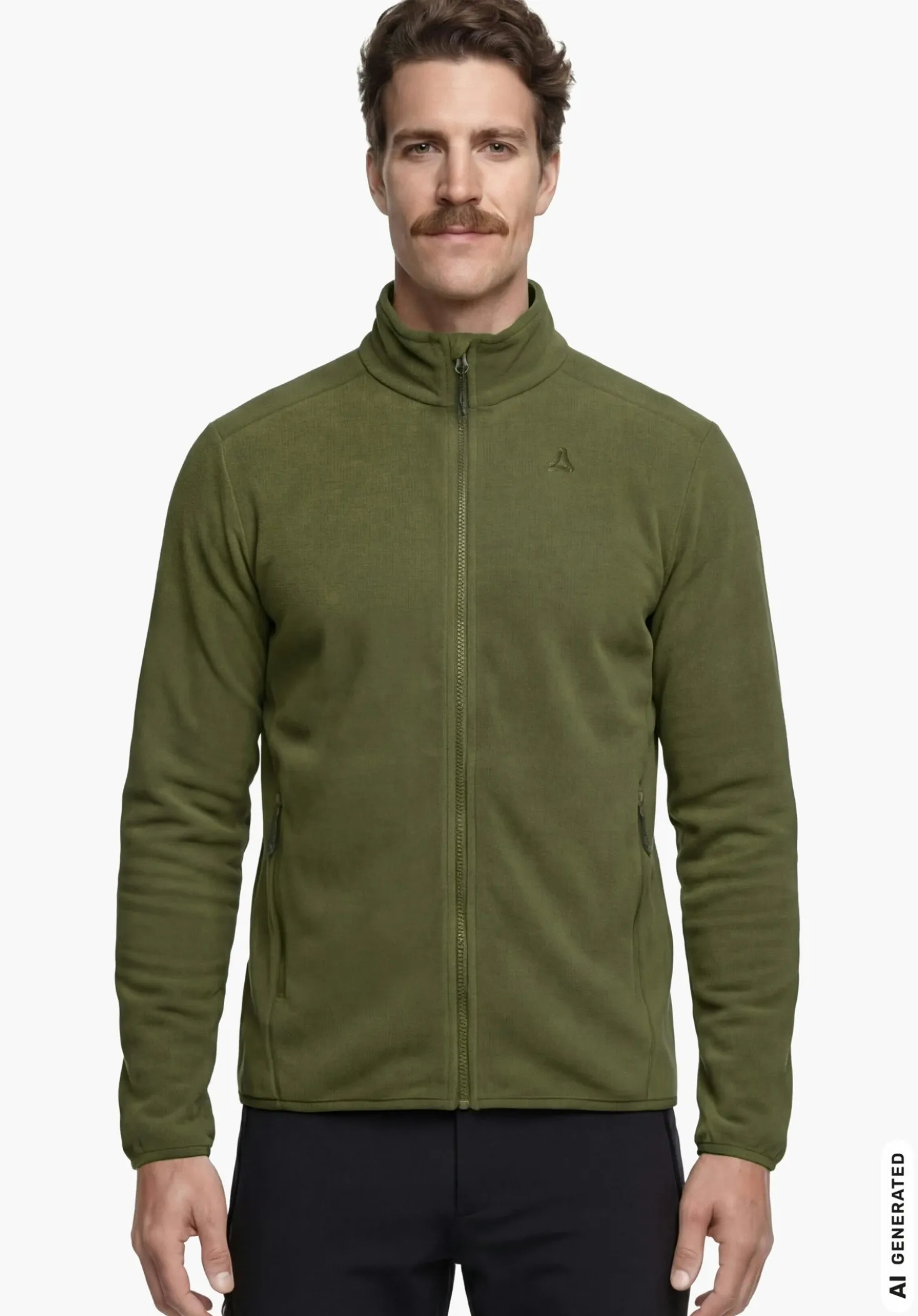 Leichte Fleece Jacke zum Wandern