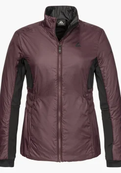 Leichte Hybridjacke mit winddichten Zonen