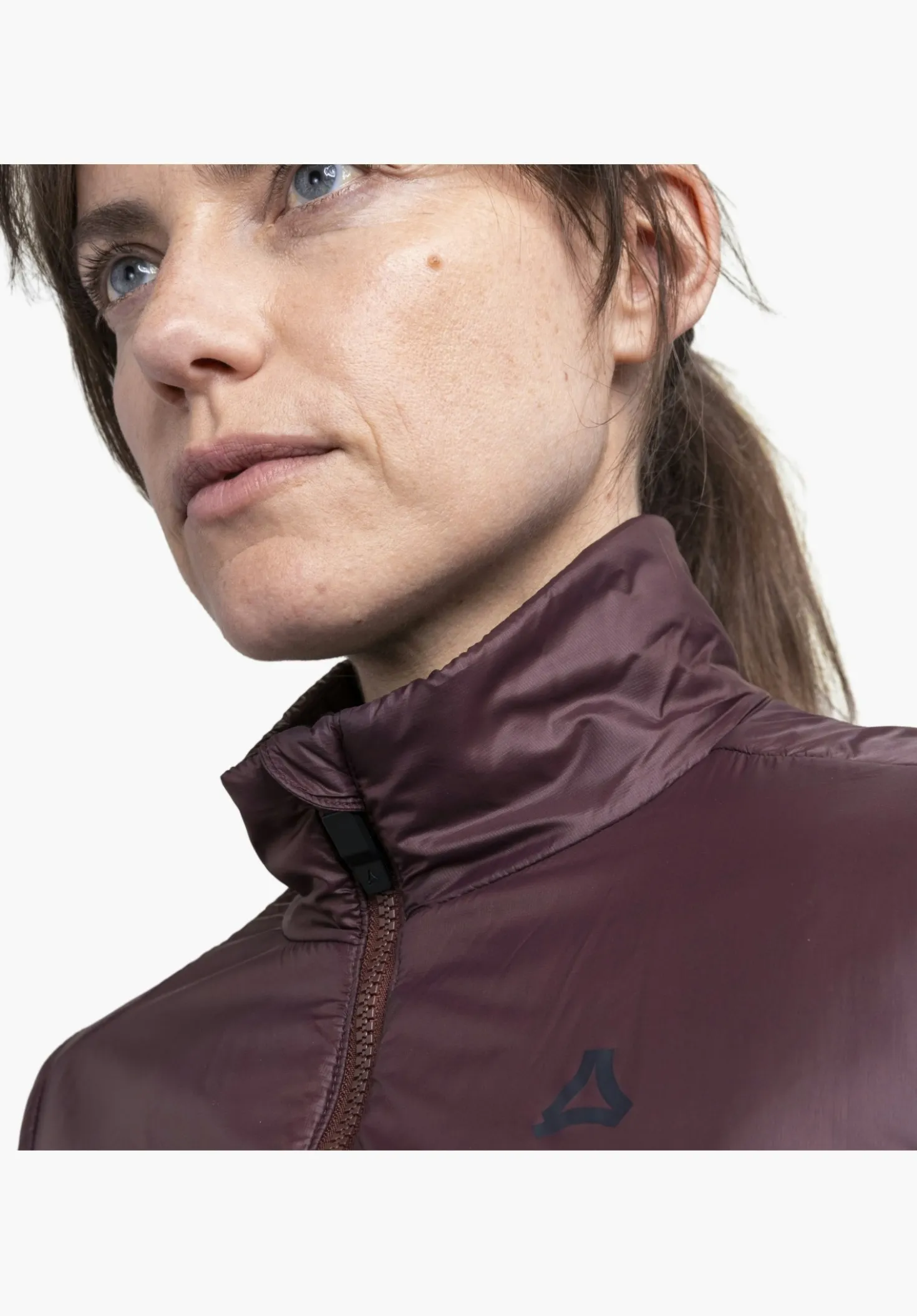 Leichte Hybridjacke mit winddichten Zonen