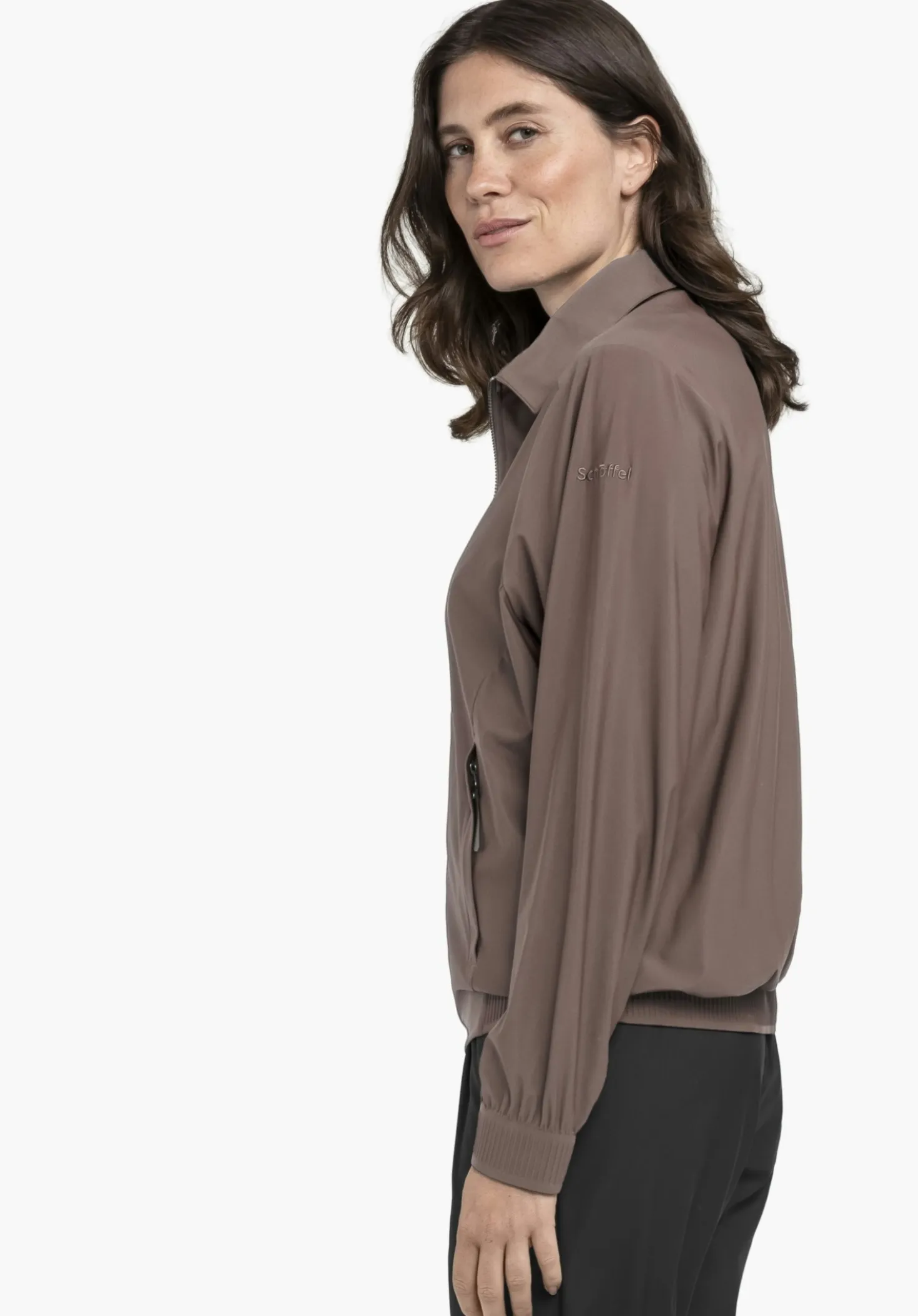 Leichte, knitterarme Travel-Jacke