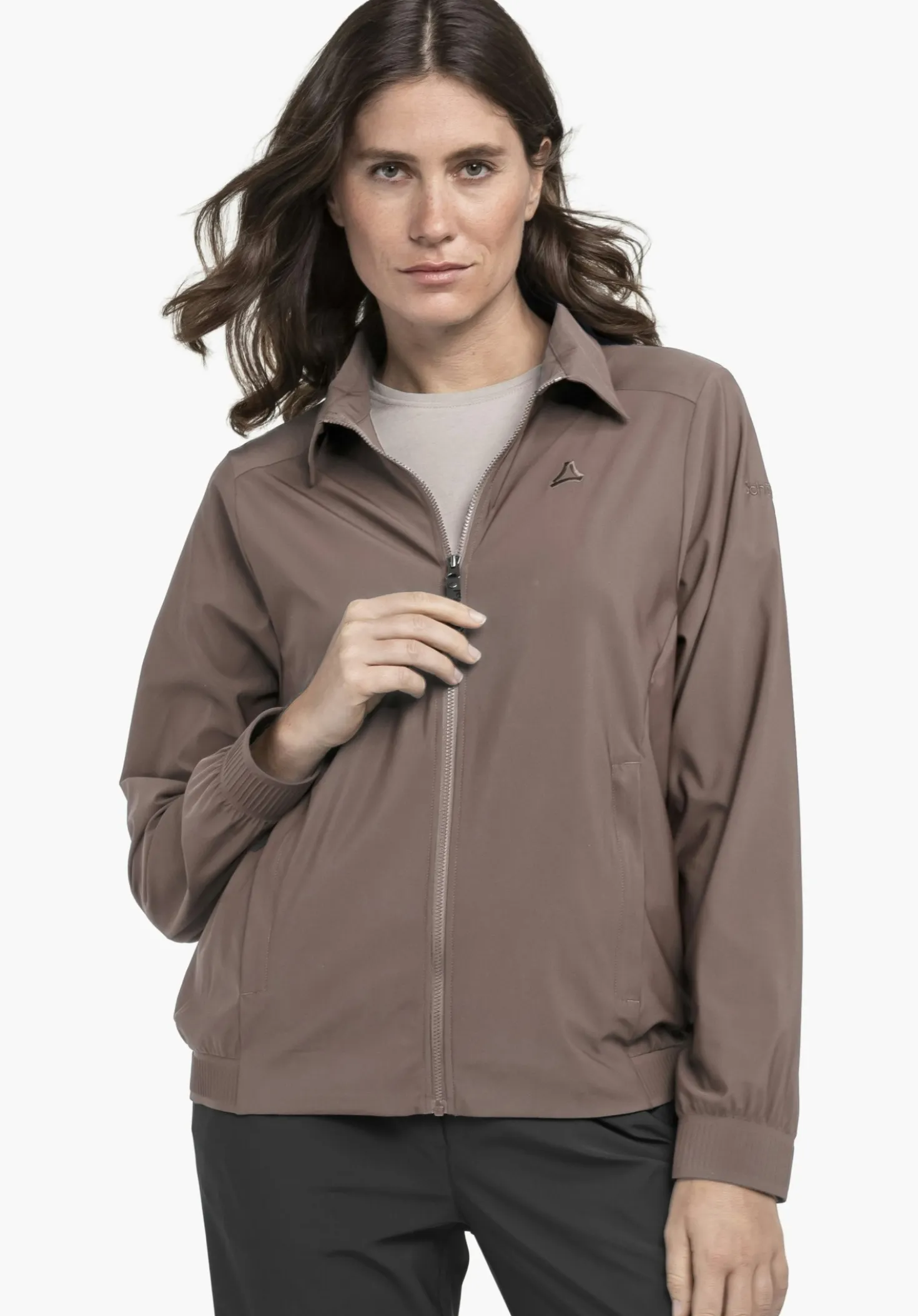 Leichte, knitterarme Travel-Jacke