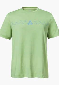 Leichtes T Shirt aus recyceltem Material