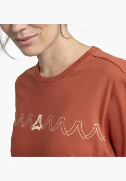 Leichtes T Shirt aus recyceltem Material