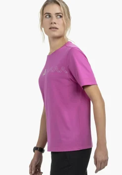 Leichtes T Shirt aus recyceltem Material