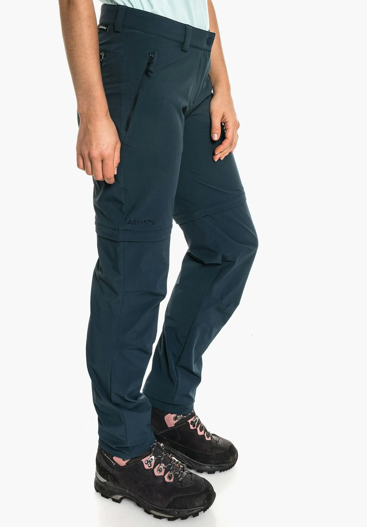 Leichte Wanderhose mit Abzip-Funktion