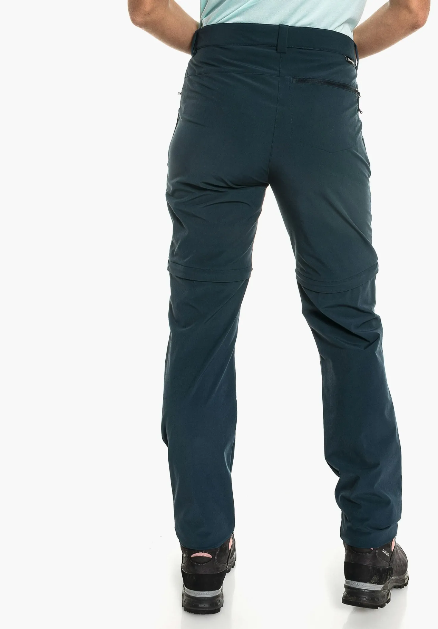 Leichte Wanderhose mit Abzip-Funktion