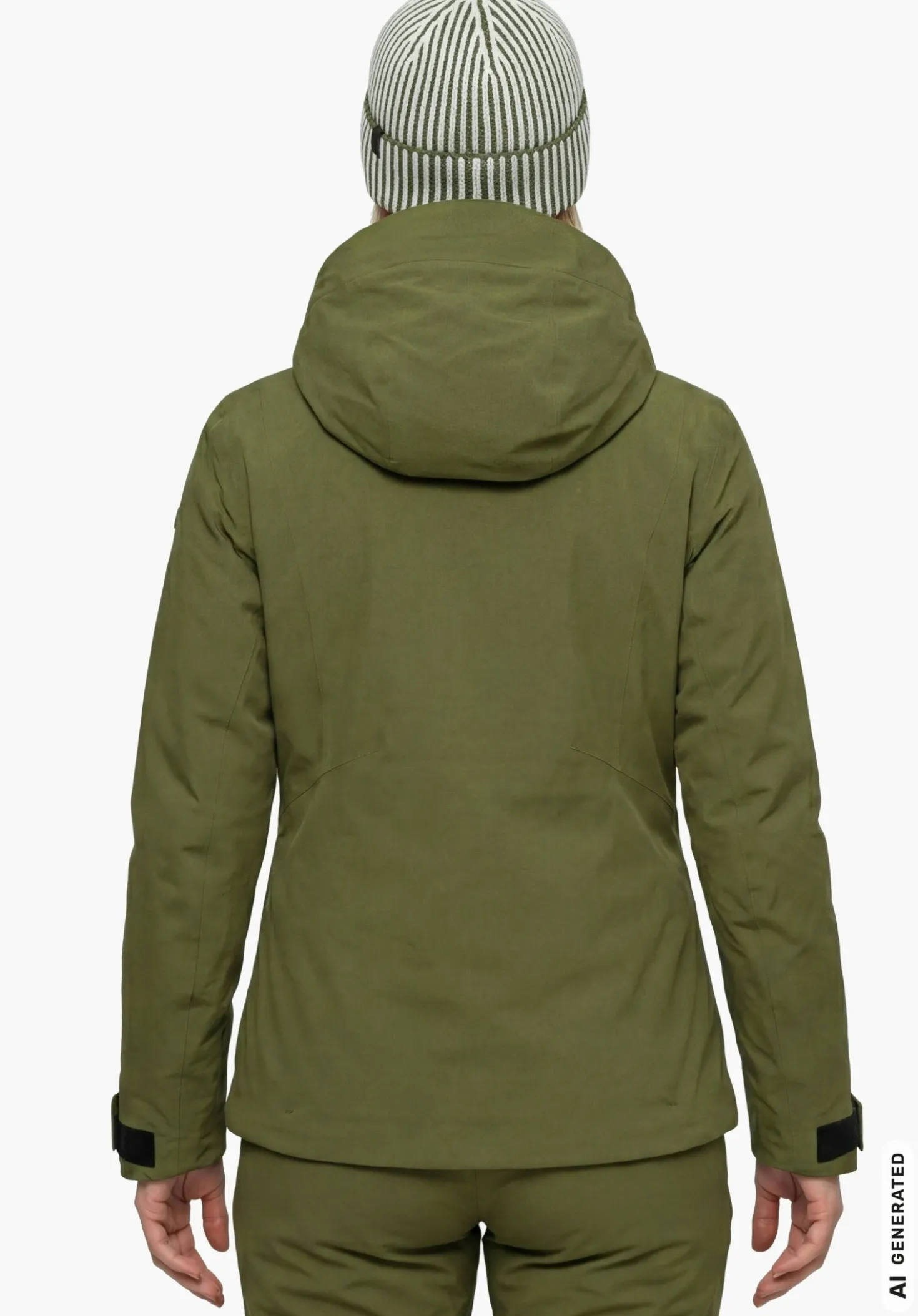 Leicht wattierte Layering Skijacke