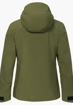 Leicht wattierte Layering Skijacke