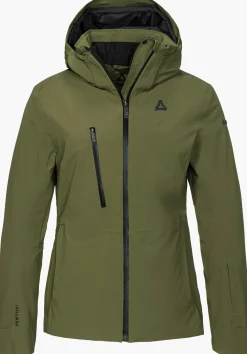 Leicht wattierte Layering Skijacke