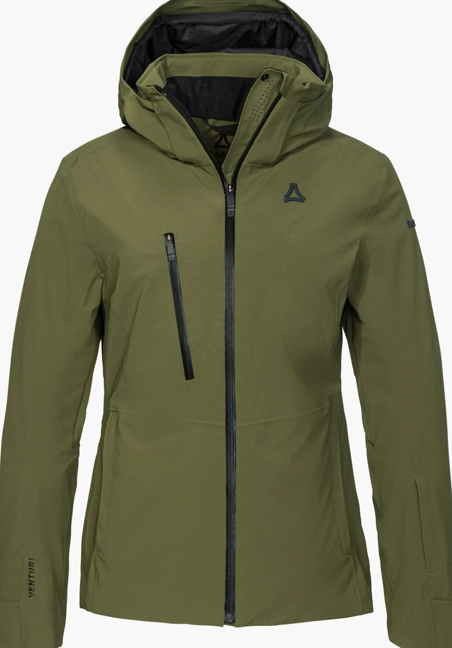 Leicht wattierte Layering Skijacke