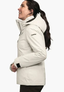 Leicht wattierte Layering Skijacke