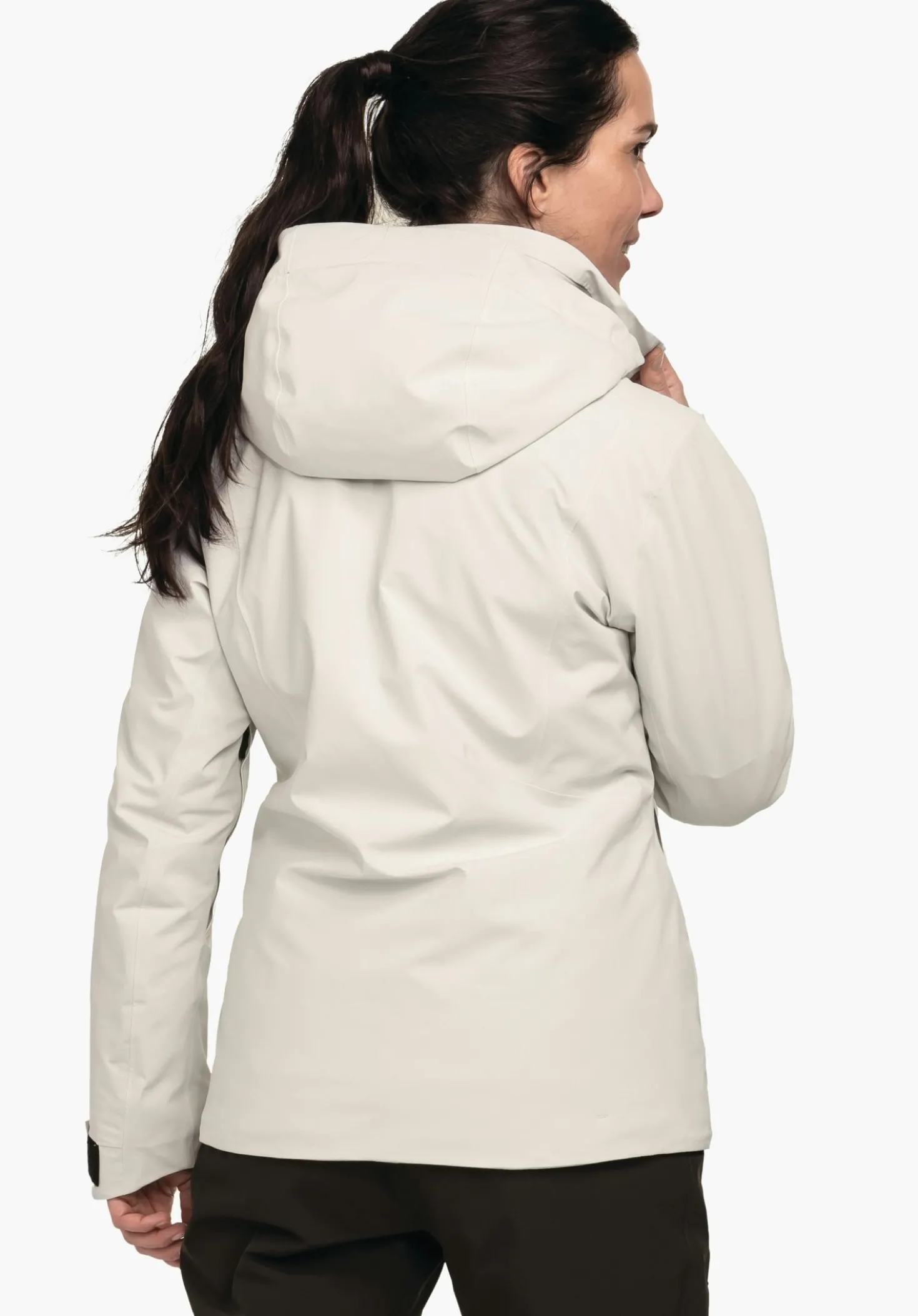 Leicht wattierte Layering Skijacke