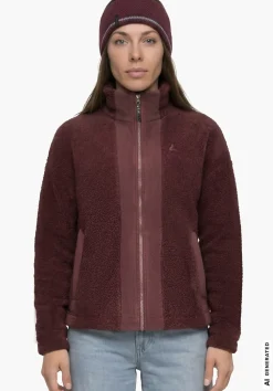 Lässiges Sherpa Fleece als Übergangsjacke