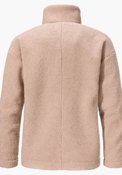 Lässiges Sherpa Fleece als Übergangsjacke
