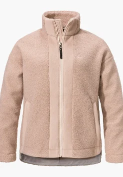Lässiges Sherpa Fleece als Übergangsjacke