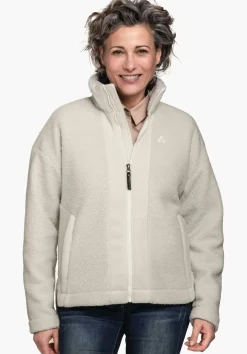 Lässiges Sherpa Fleece als Übergangsjacke