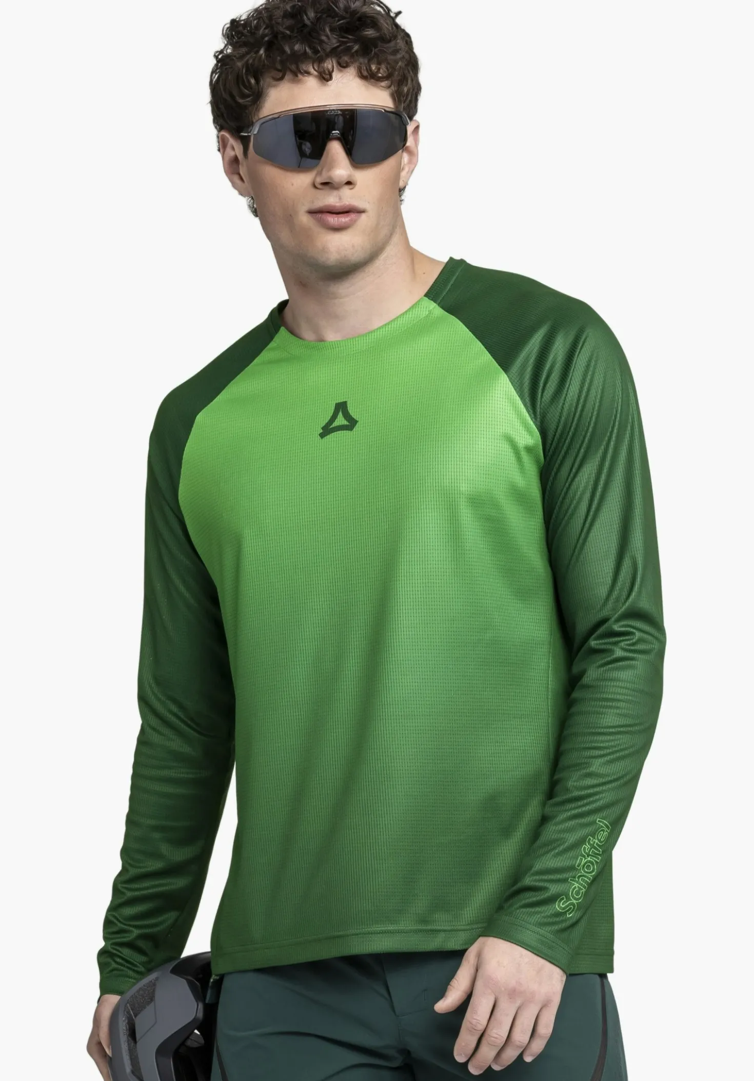 Lässig geschnittenes Bike-Longsleeve