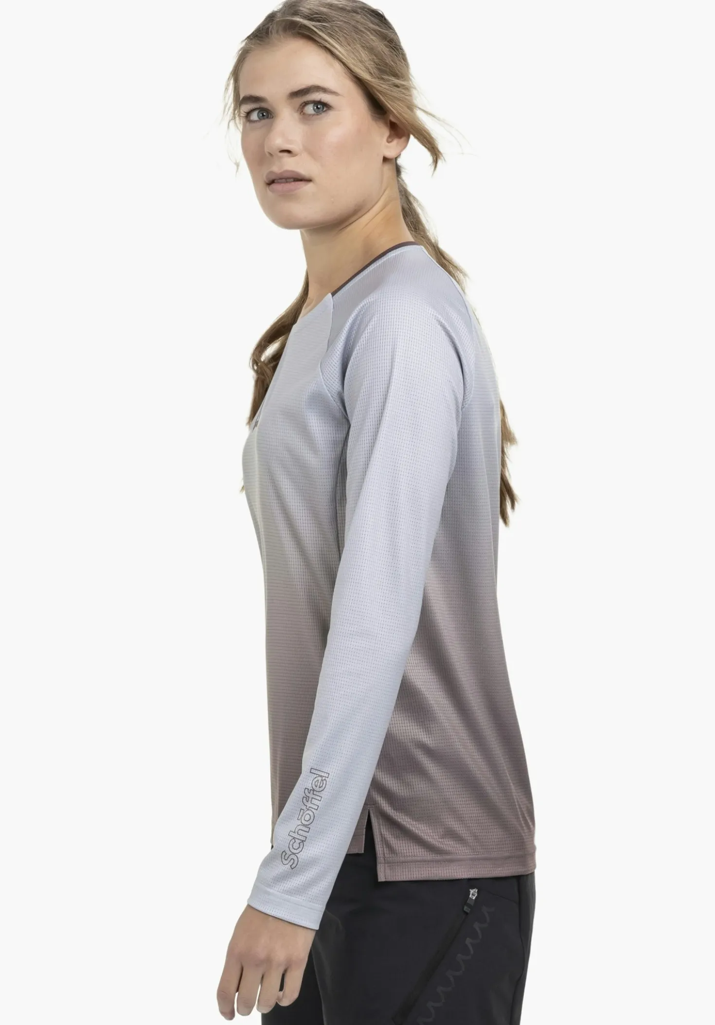 Lässig geschnittenes Bike-Longsleeve