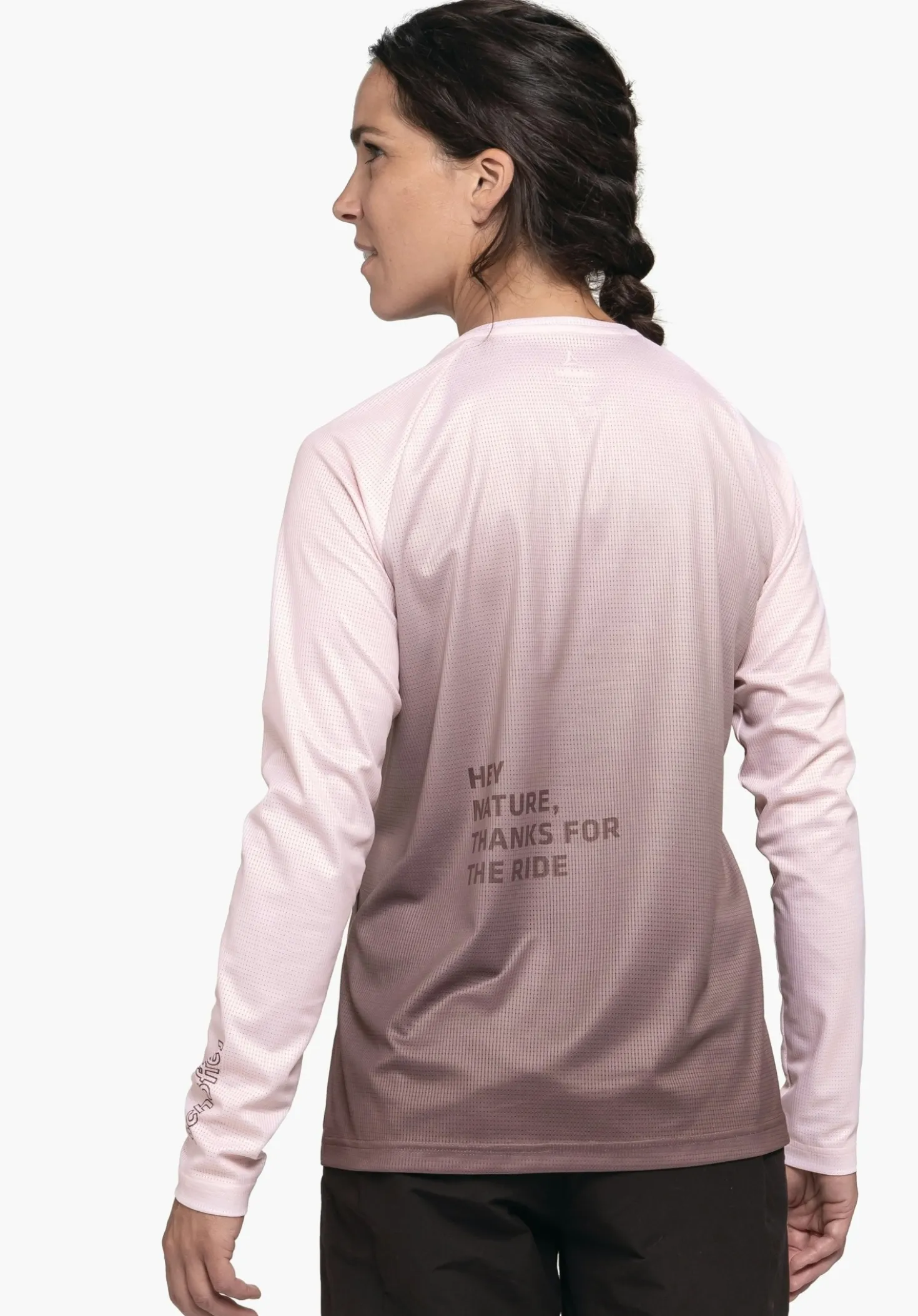 Lässig geschnittenes Bike-Longsleeve