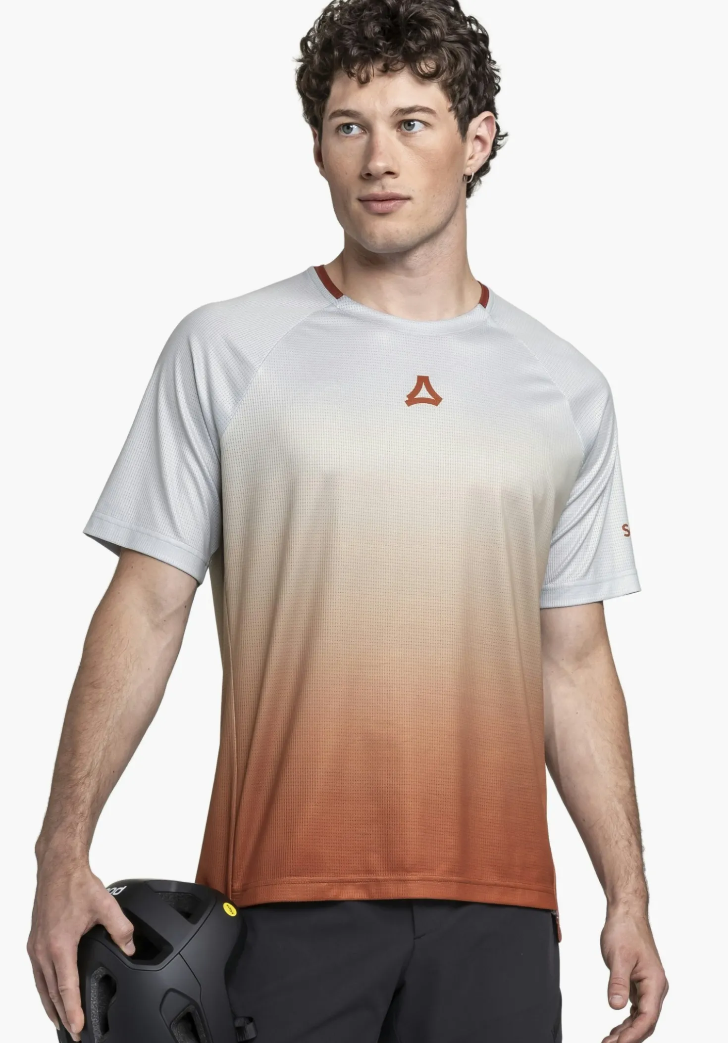 Lässig geschnittenes Bike-Shirt