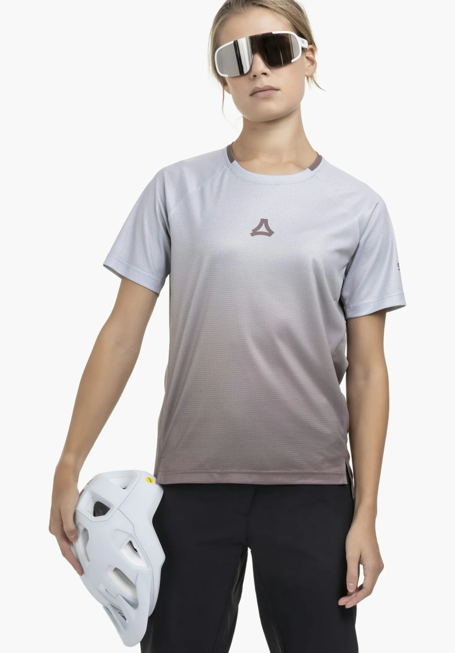 Lässig geschnittenes Bike-Shirt