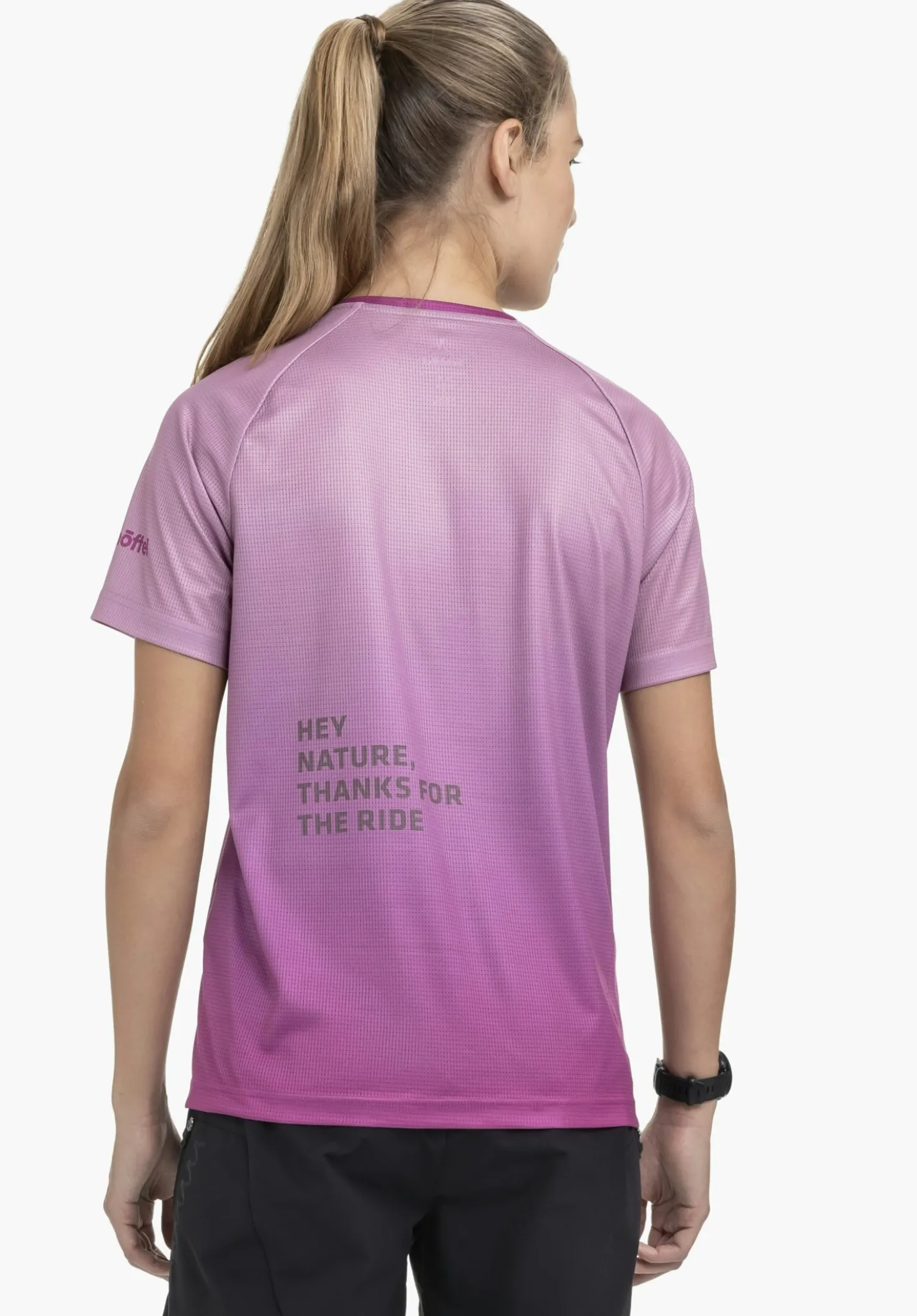 Lässig geschnittenes Bike-Shirt