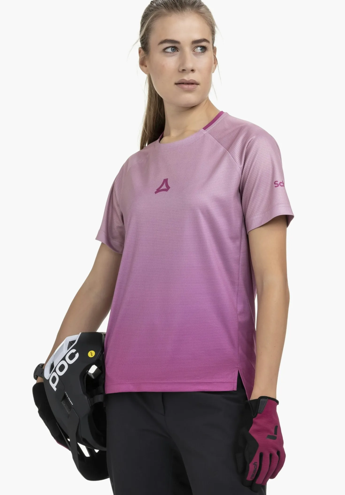 Lässig geschnittenes Bike-Shirt