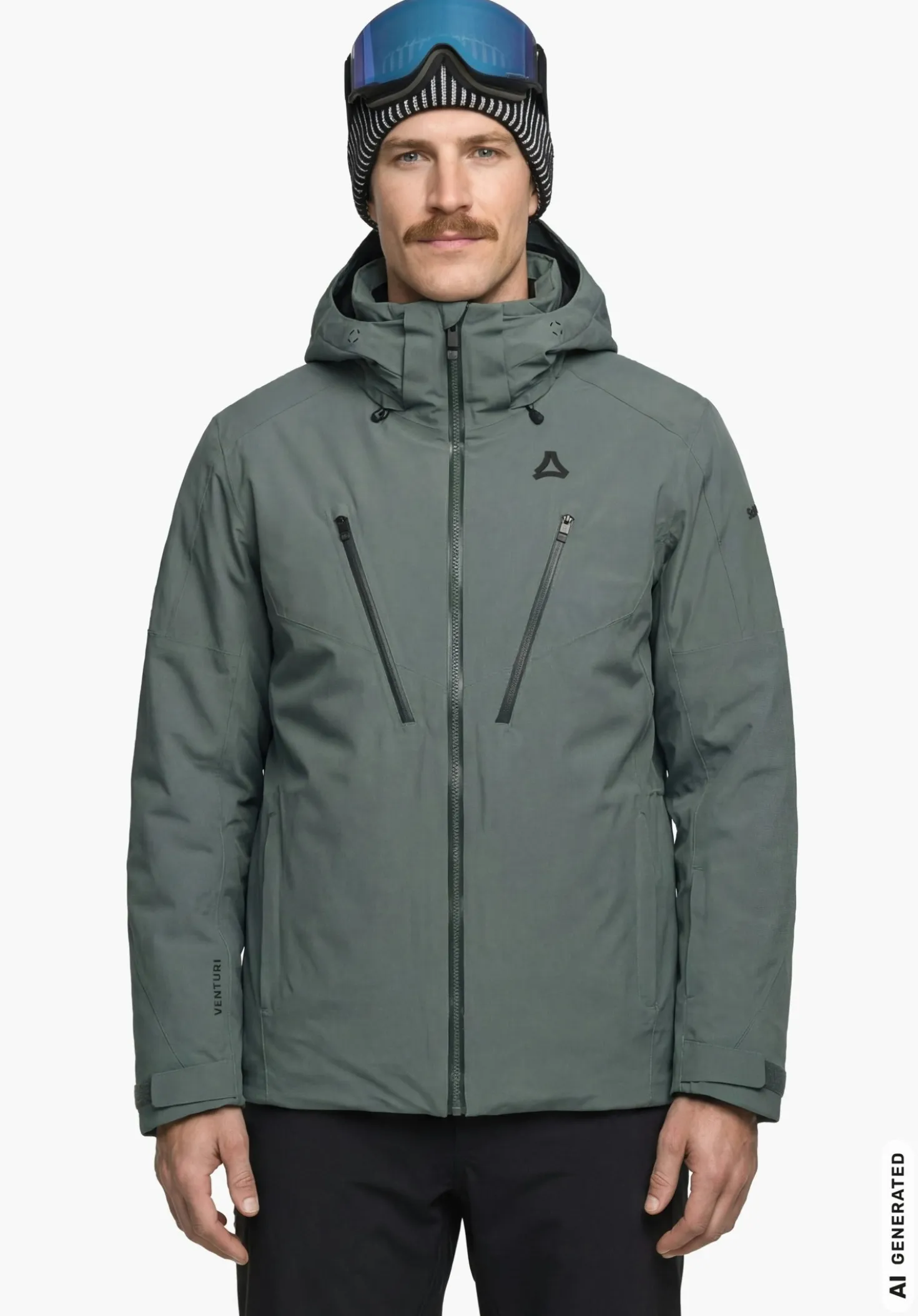 Moderne High-Performance Skijacke