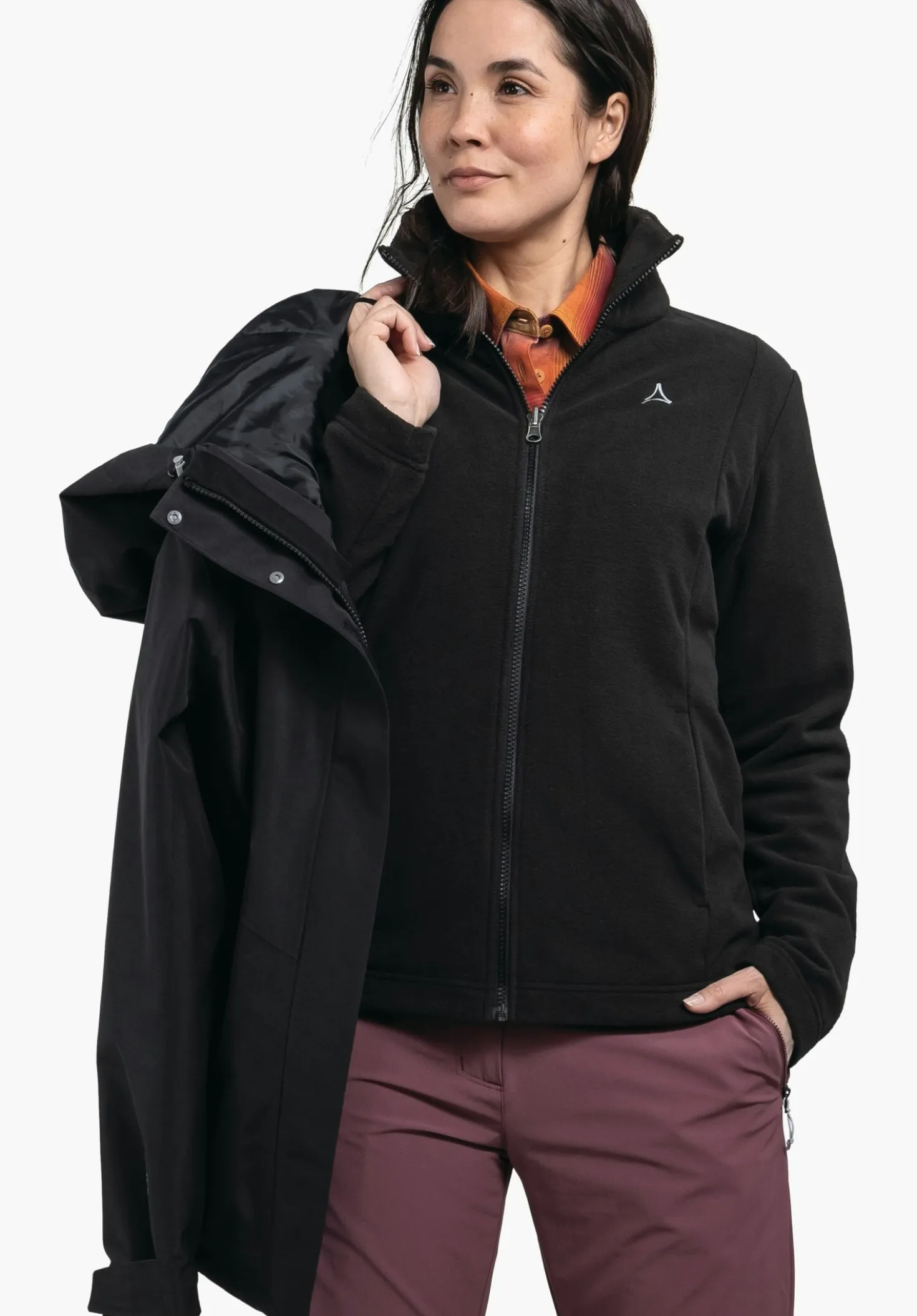 Multifunktionale 3in1 Wanderjacke