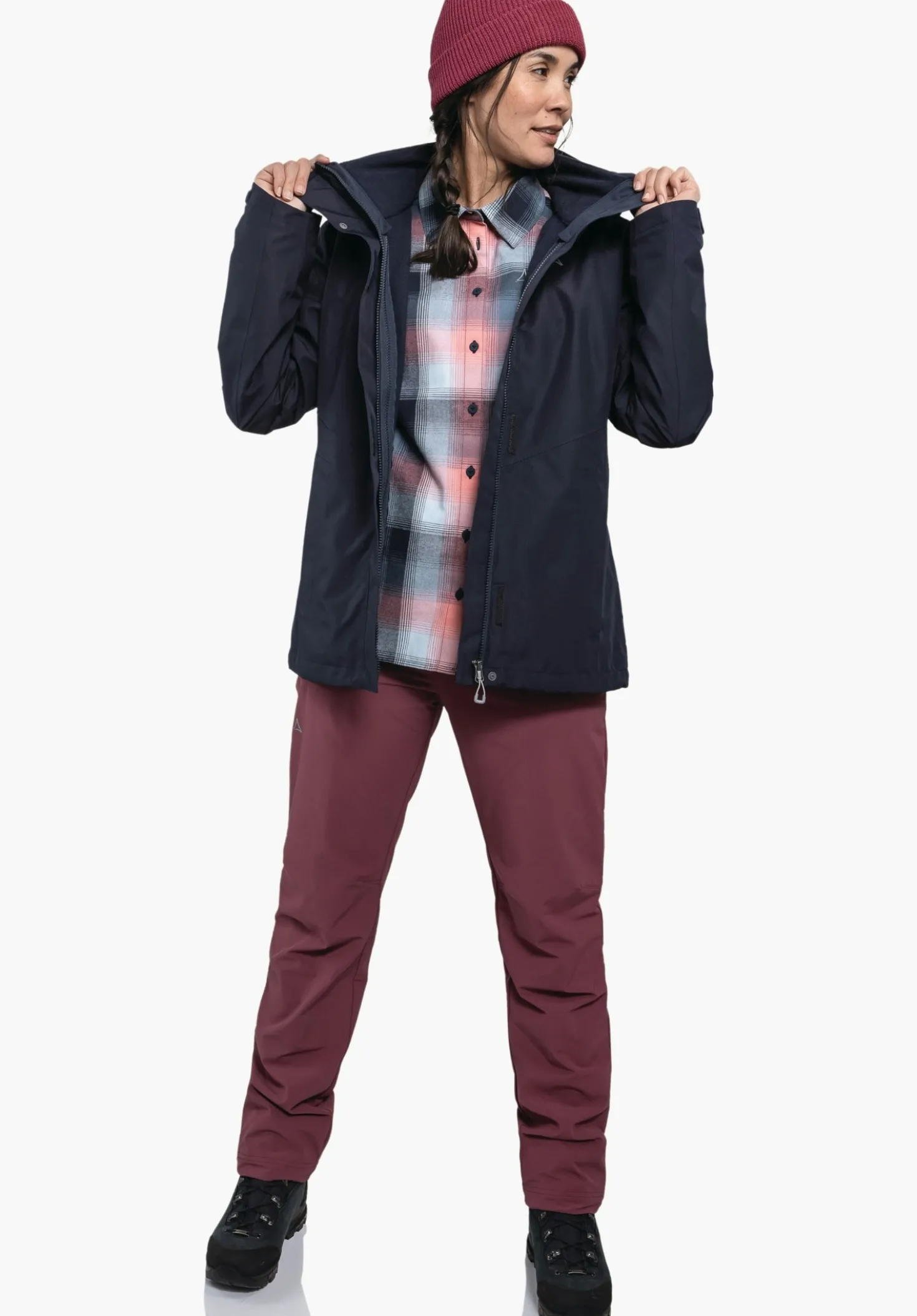 Multifunktionale 3in1 Wanderjacke
