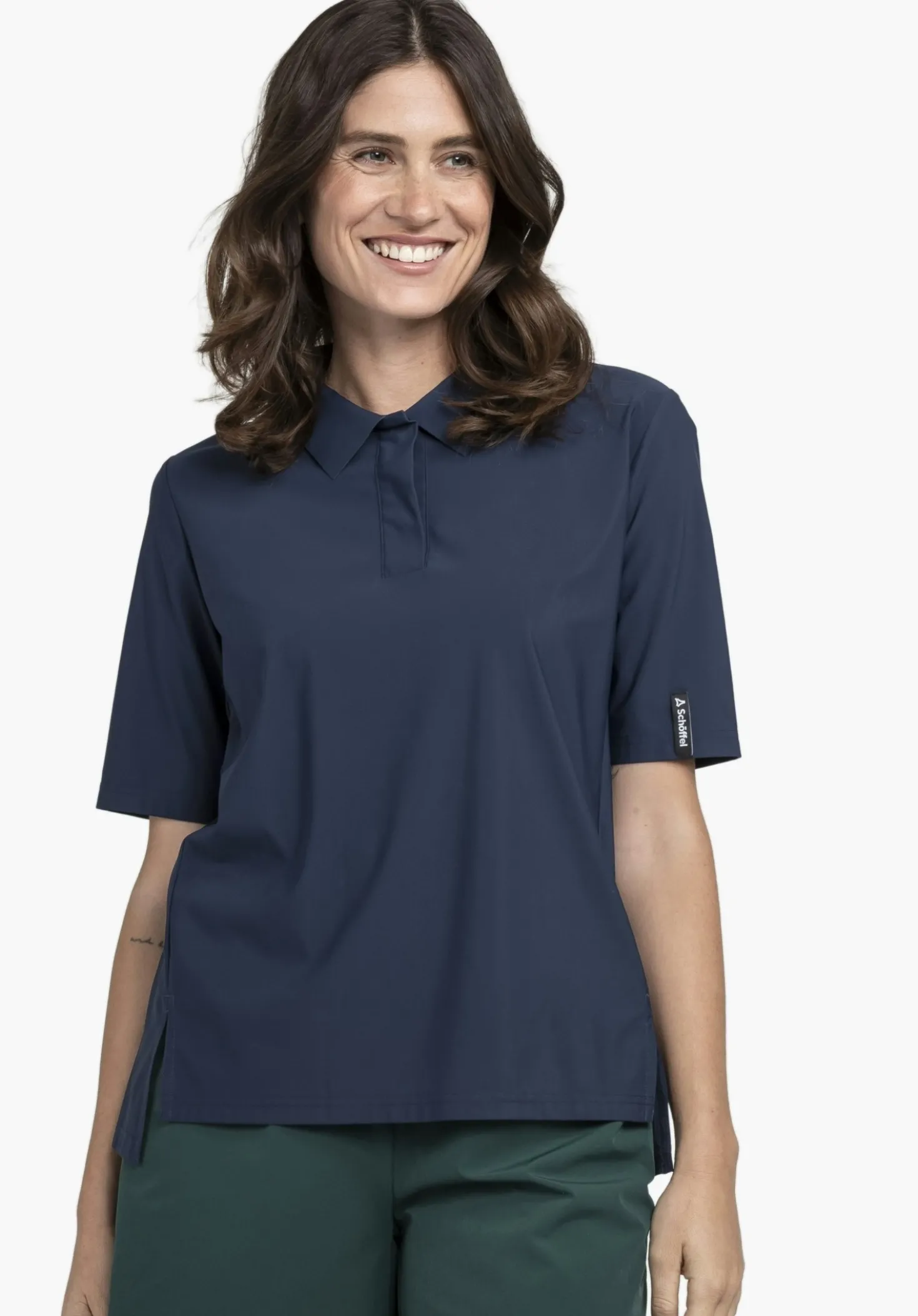 Pflegeleichtes Polo mit UV-Schutz