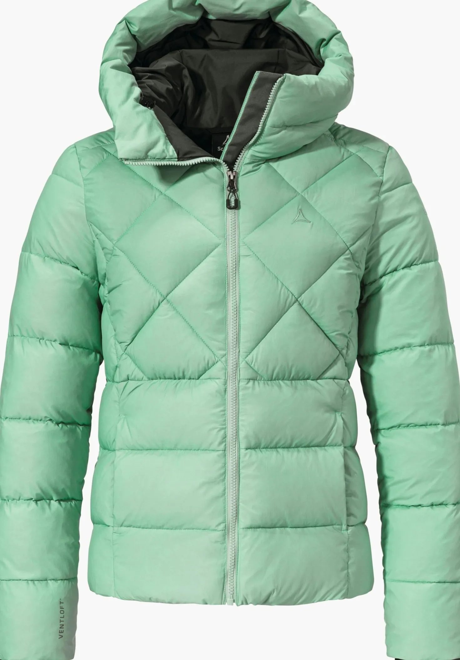 Pufferjacke mit synthetischer Isolierung