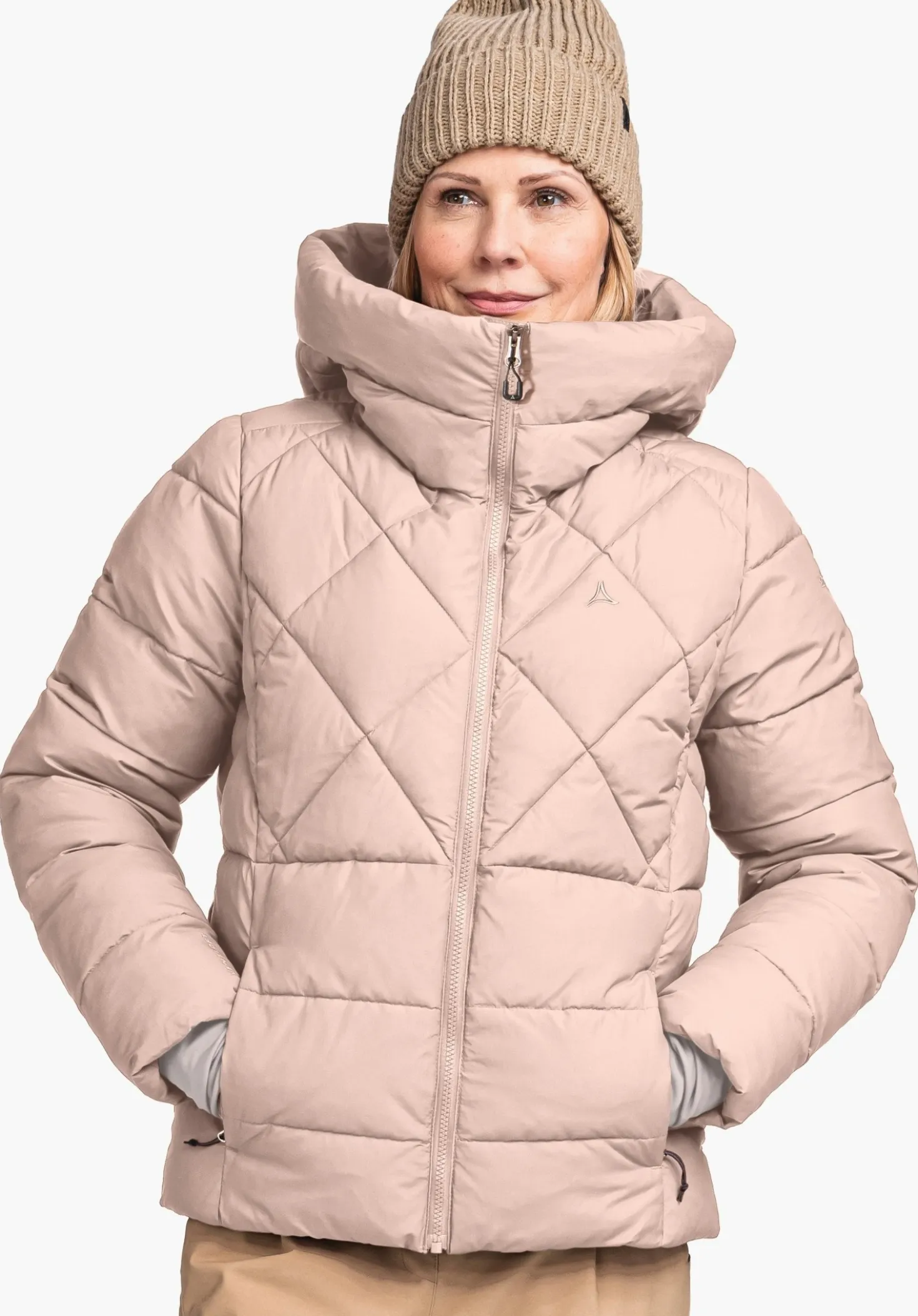 Pufferjacke mit synthetischer Isolierung