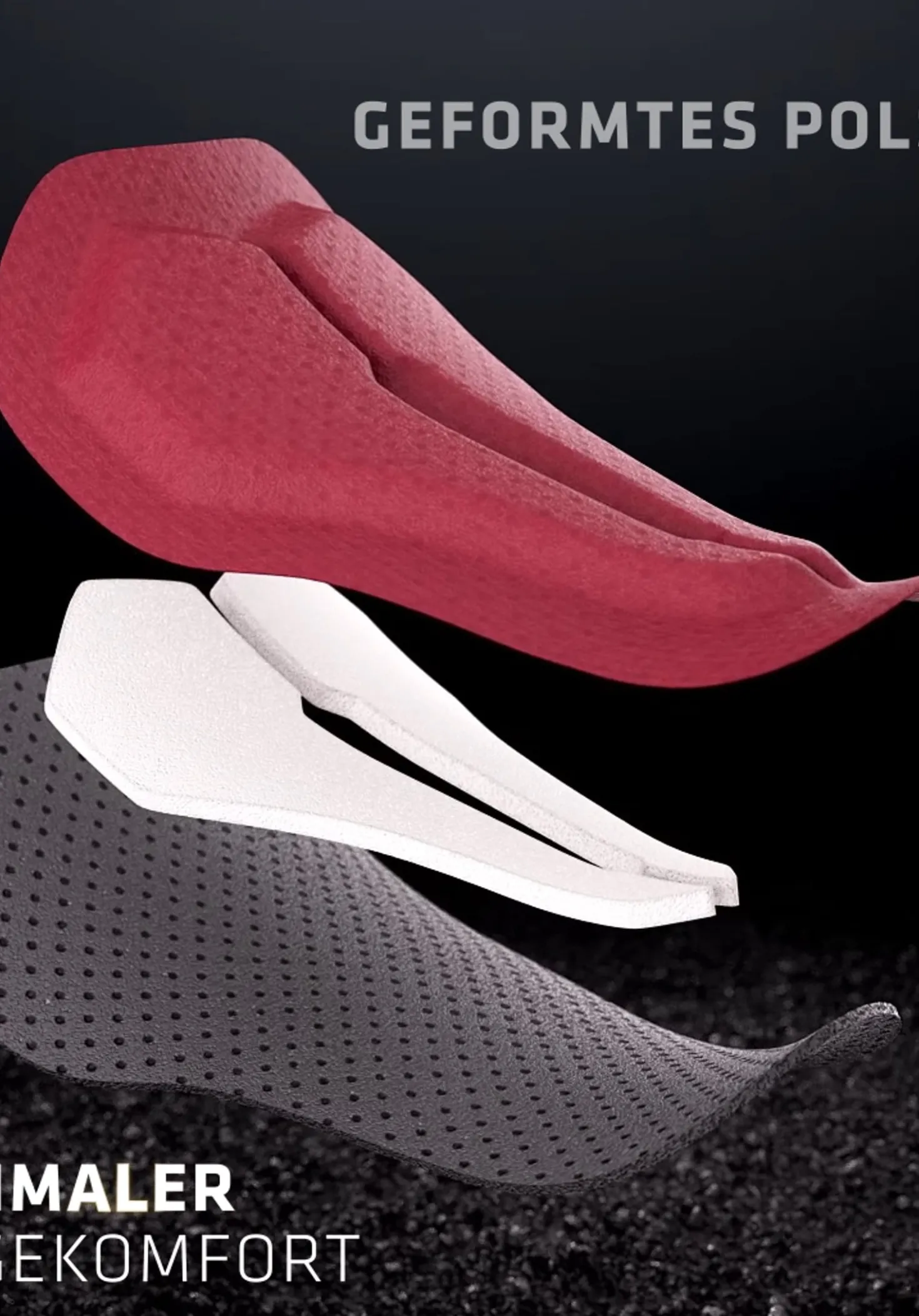 Radinnenhose mit 3D Pad für 8h Komfort
