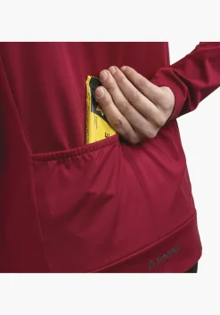 Radtrikot mit zweiteiliger Rückentasche