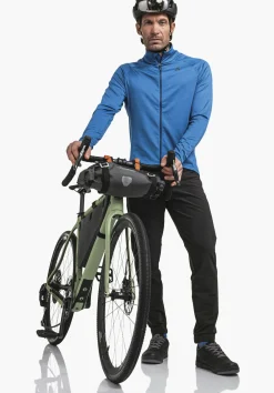 Radtrikot mit zweiteiliger Rückentasche