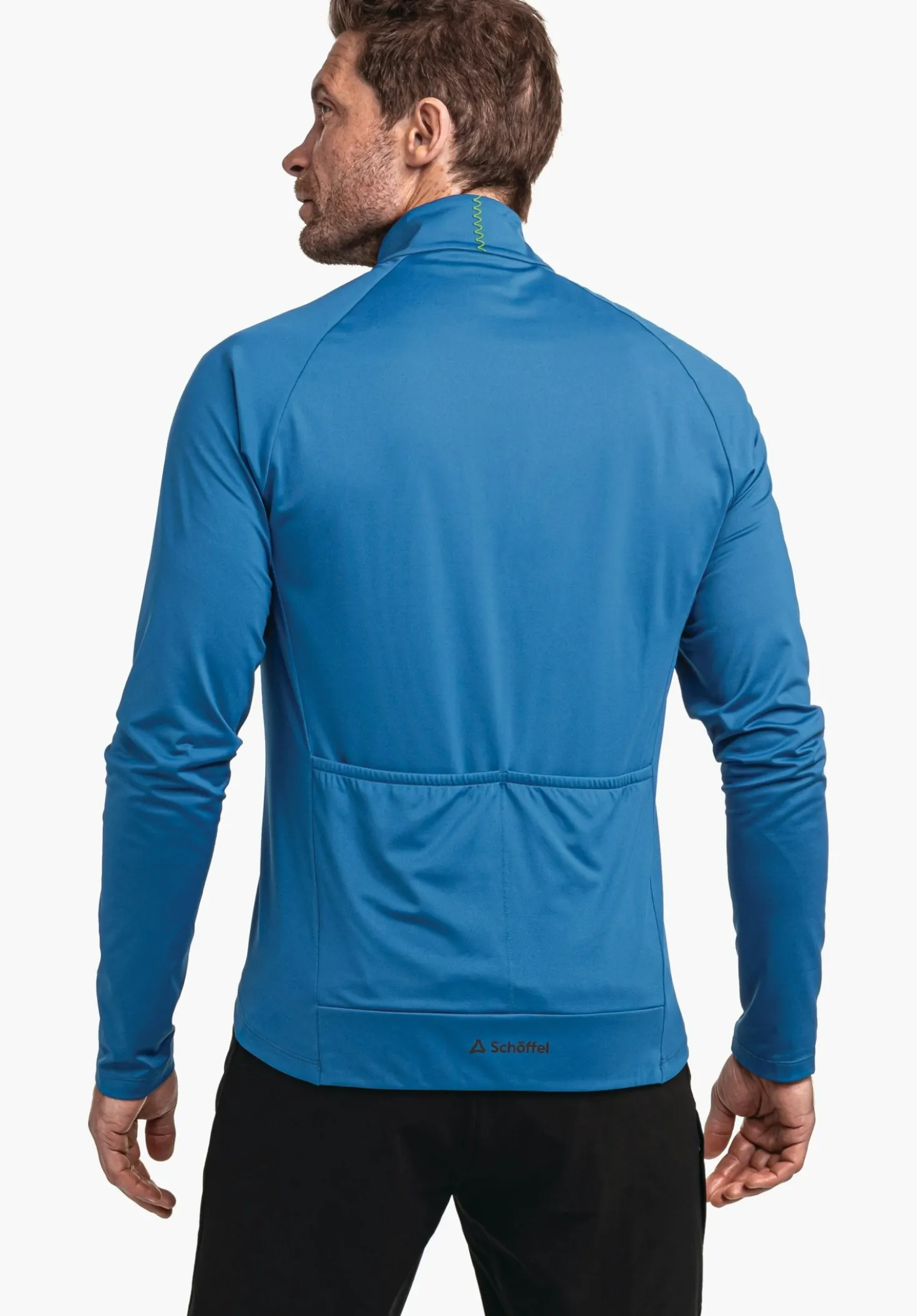 Radtrikot mit zweiteiliger Rückentasche