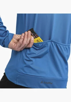 Radtrikot mit zweiteiliger Rückentasche