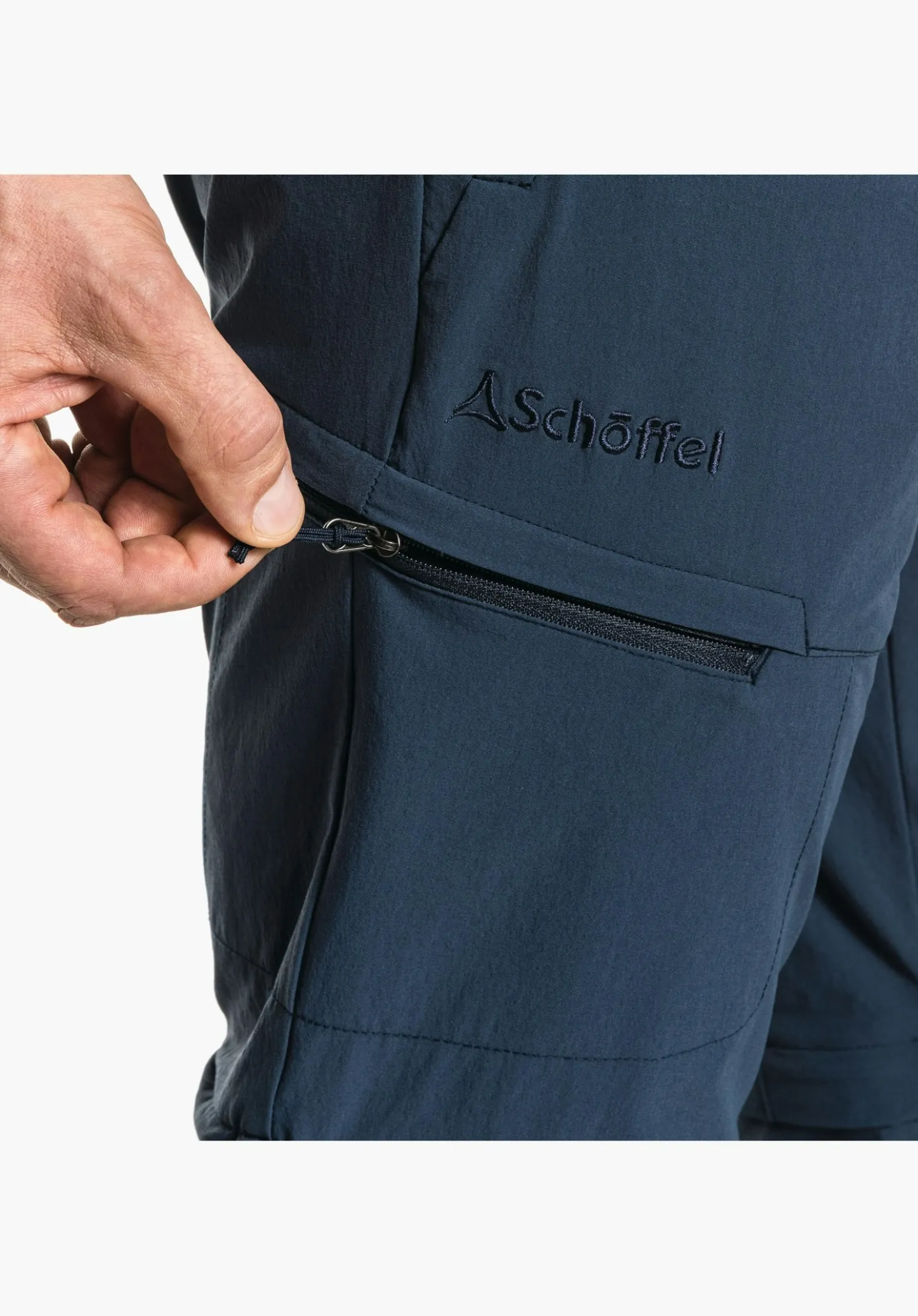 Rasch trocknende Wanderhose mit Zip-Off