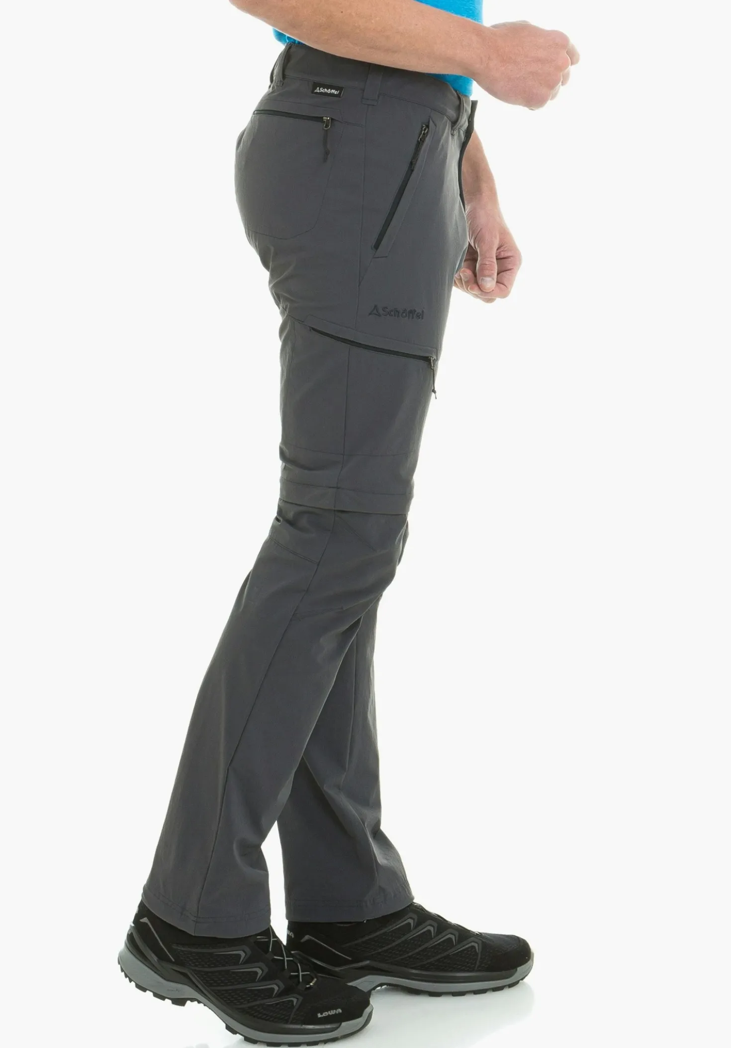 Rasch trocknende Wanderhose mit Zip-Off