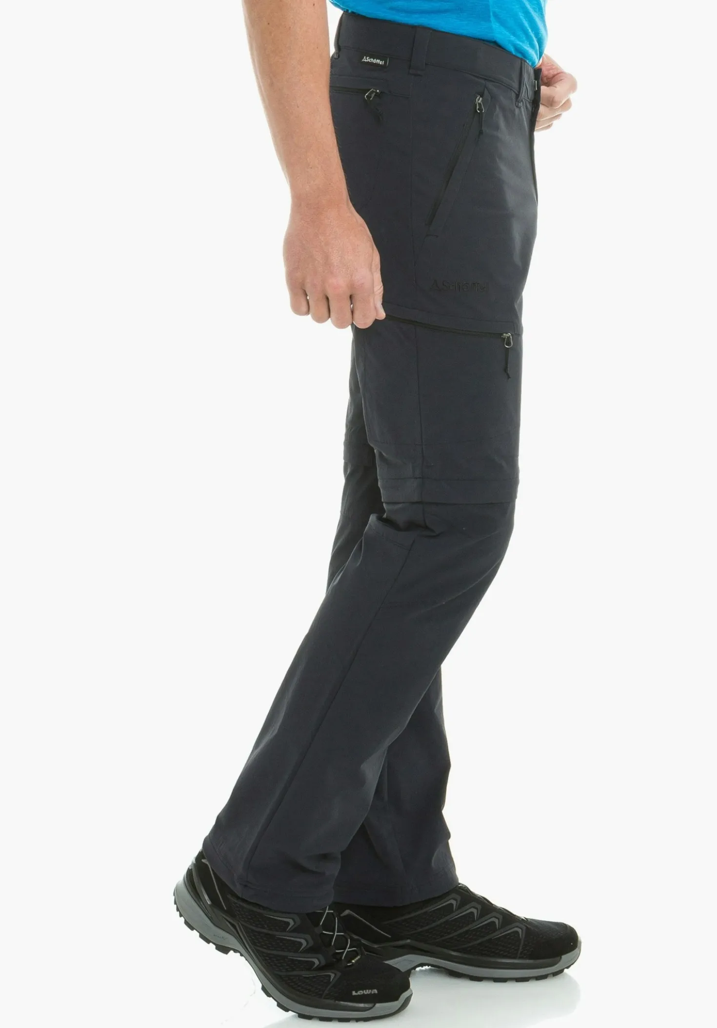Rasch trocknende Wanderhose mit Zip-Off